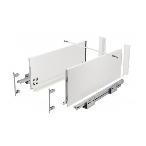 KIT CAJON PUSH AXISPRO H199 FONDO 300 MM. BLANCO PB-AXISPRO-P2O-KPL300D1 GTV 2