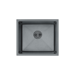 FREGADERO BAJO ENCIMERA CUADRADO 500X430MM. (45-38) NEGRO M85043B P685