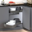 MECANISMO RINCON NEO SYSTEM (RIÑON) SALE A IZQ. PTA.40CM F20399 GRAFITO P400