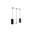 PERCHERO ARMARIO ABATIBLE NEGRO 645-910 PG-ST6083-20 GTV