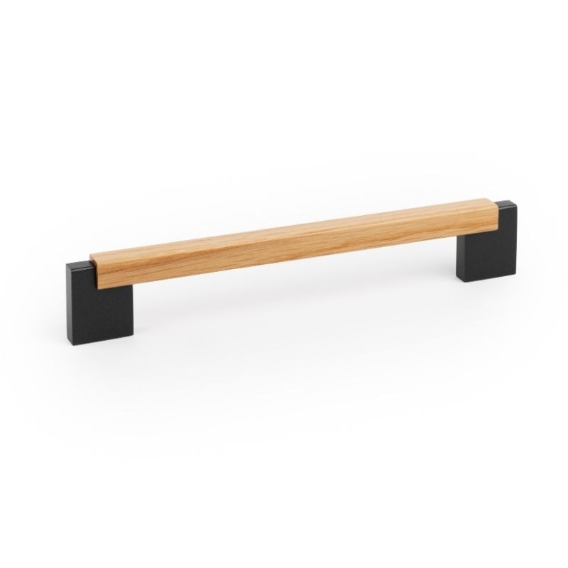 TIRADOR DUO MINI MADERA ROBLE 160-194MM. 0658160NM2716 VIEFE