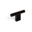 POMO GRAF MINI T NEGRO CEPILLADO 60X33MM. 0430060L30 VIEFE