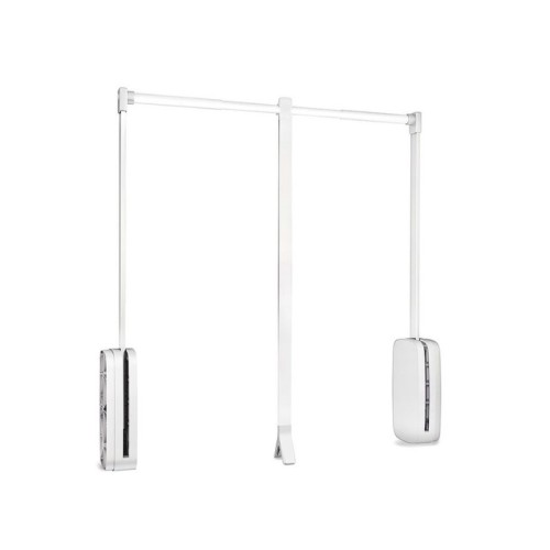 PERCHERO ARMARIO ABATIBLE SLING 45/60 BLANCO 7030015 EMUCA
