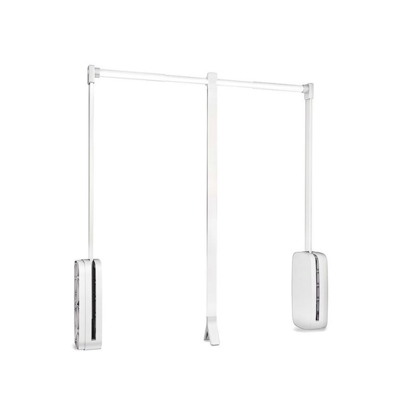 PERCHERO ARMARIO ABATIBLE SLING 45/60 BLANCO 7030015 EMUCA