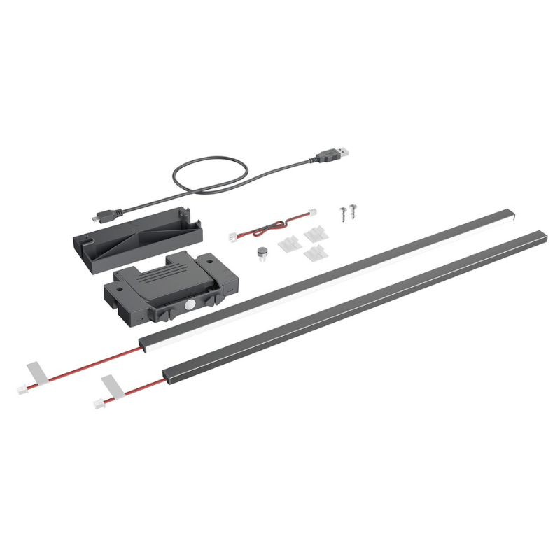 9326927 SET LED 500MM. ANTRACITA AVANTECH YOU HETTICH