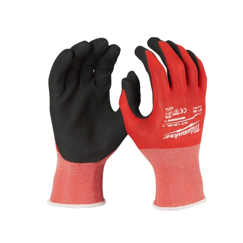 PAR GUANTES ANTICORTE NITRILO NIVEL A T.8/M CUT A GLOVES 4932471416 MILWAUKEE