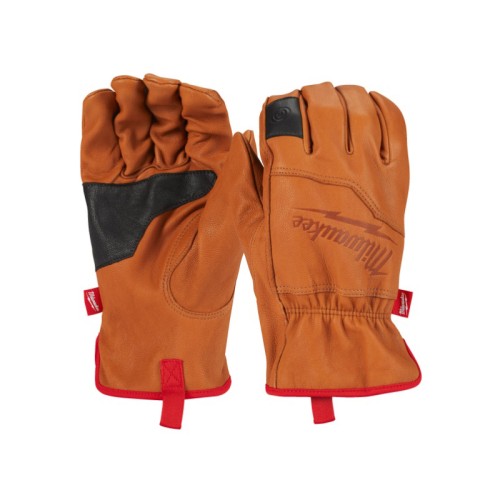 PAR GUANTES PIEL LEATHER GLOVES T.10/XL 4932478125 MILWAUKEE