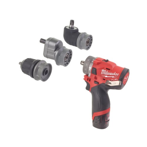 TALADRO PERCUTOR SUBCOMPACTO M12FPDXKIT-202X 12V 4933464138 MILWAUKEE 2