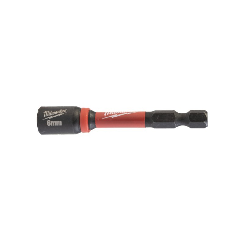 VASO CON EJE 1/4 HEXAGONAL 6X65MM 4932492435 MILWAUKEE