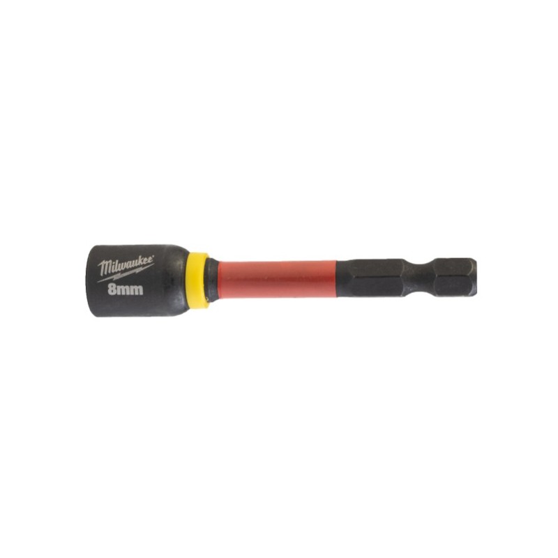VASO CON EJE 1/4 HEXAGONAL 8X65MM 4932492439 MILWAUKEE