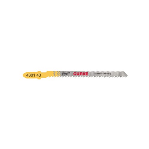 SET 5 HOJAS SIERRA DE CALAR CURVO 75X2,5MM 4932430143 MILWAUKEE