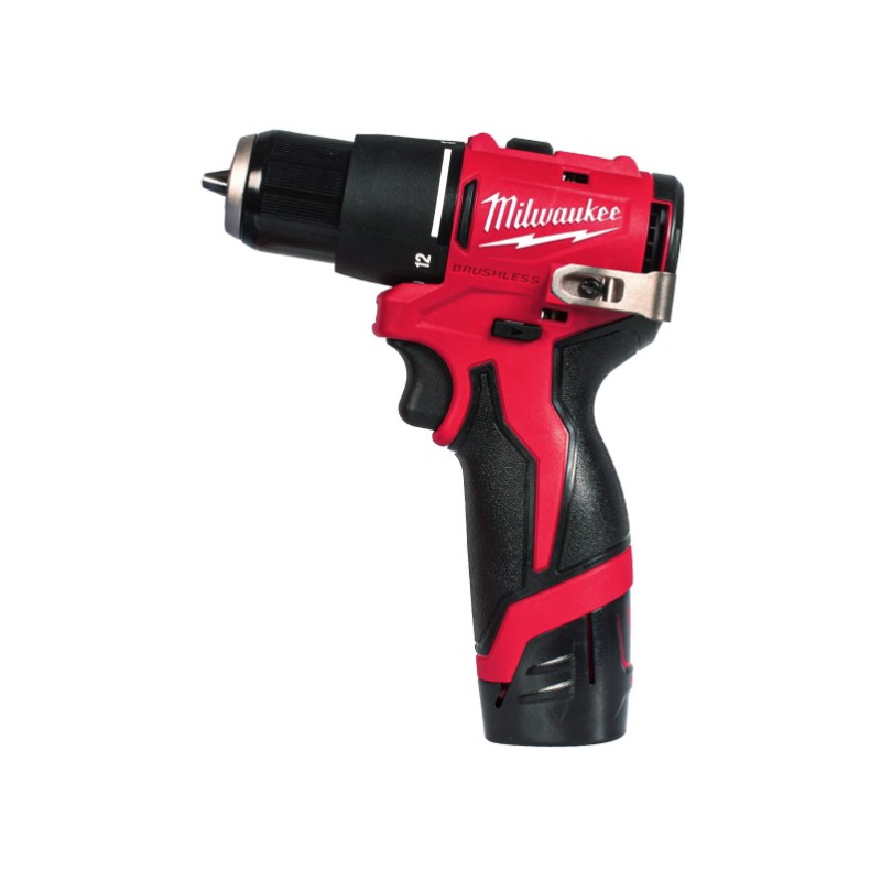 TALADRO PERCUTOR SUBCOMPACTO M12BLPDRC-202C 12V 4933500422 MILWAUKEE