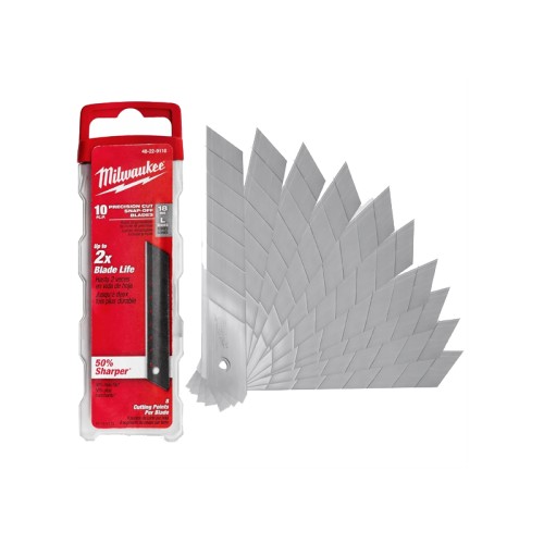 B.10 HOJAS CUTTER 25MM DS 4932480108 MILWAUKEE