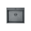 FREGADERO SOBRE ENCIMERA CUADRADO 550X450MM. (50-35) NEGRO M85545B P685