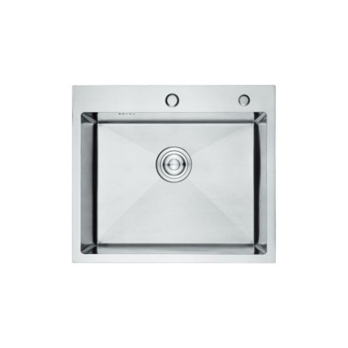 FREGADERO SOBRE ENCIMERA CUADRADO 550X450MM. (50-35) INOX M85545 P685