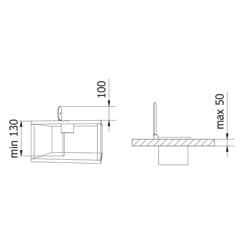 ENCHUFE P/MUEBLE EMPOTRADO CHARGER PLUS NEGRO AE-BPW1SACP-20 GTV