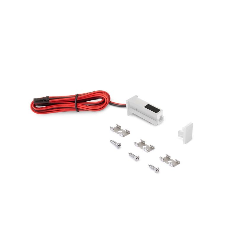 SENSOR/INTERRUPTOR DIMMER C/CABLE P/SUPERFICIE PYXIS 24V. PLATA 5227521 EMUCA