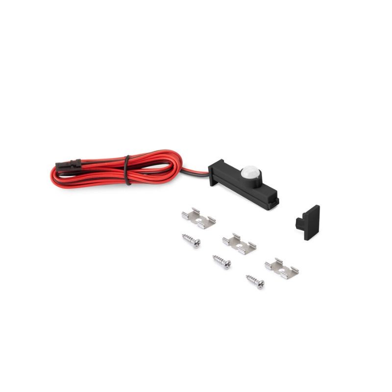 SENSOR/INTERRUPTOR MOVIMIENTO C/CABLE P/SUPERFICIE PYXIS 24V. NEGRO 5227617 EMUCA