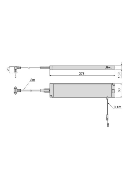 CONVERTIDOR LED CABLE 100W 12V SMART 5153820 EMUCA