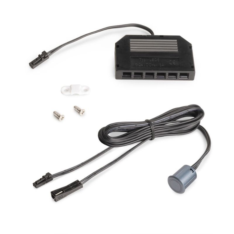 SENSOR LED DOT SWITCH/DIMMER (INTERRUPTOR) 12V DC/24V DC, PLASTICO, 5223325 EMUCA