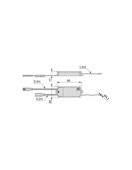 SENSOR RED EYE5 240V 7001920 EMUCA