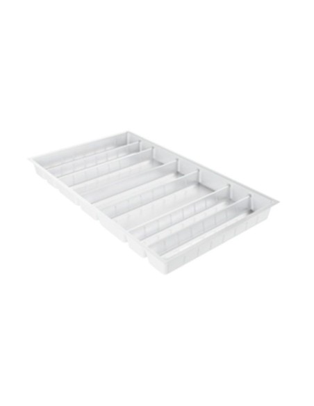 9135020 CUBERTERO REGULABLE 500/800 BLANCO ORGATRAY 570 ARCITECH HETTICH