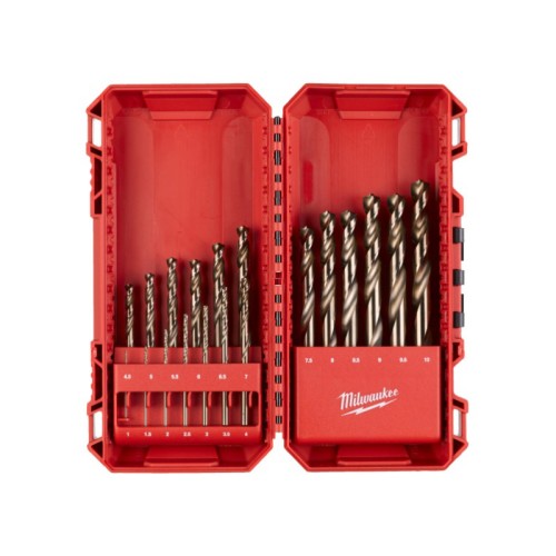 ESTUCHE 19 BROCAS RED COBALT HSS CO 4932493867 MILWAUKEE