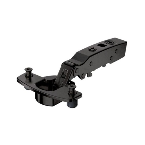 9091771 BISAGRA RECTA SENSYS C/FRENO TH52H C/TETON EXPANSIVO MD OBSIDIAN BLACK HETTICH