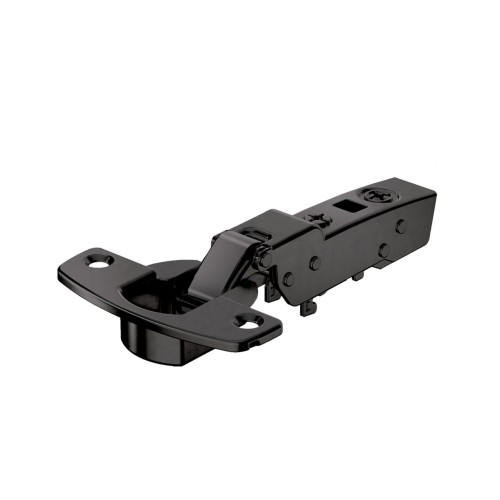 9091755 BISAGRA ACODADA SENSYS C/FRENO TH52/52 P/GRUESO 32MM. OBSIDIAN BLACK HETTICH