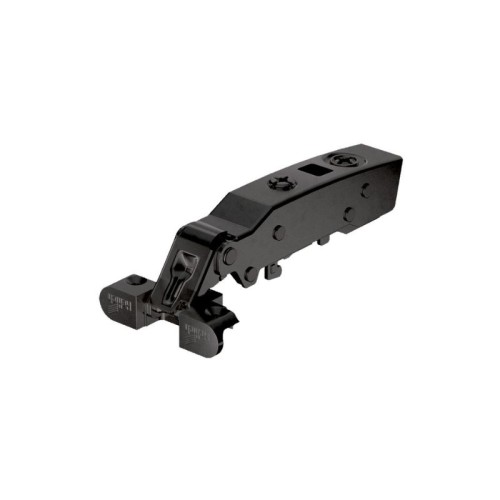 9091991 BISAGRA RECTA SENSYS C/FRENO P/PTA ALUMINIO 95º OBSIDIAN BLACK HETTICH