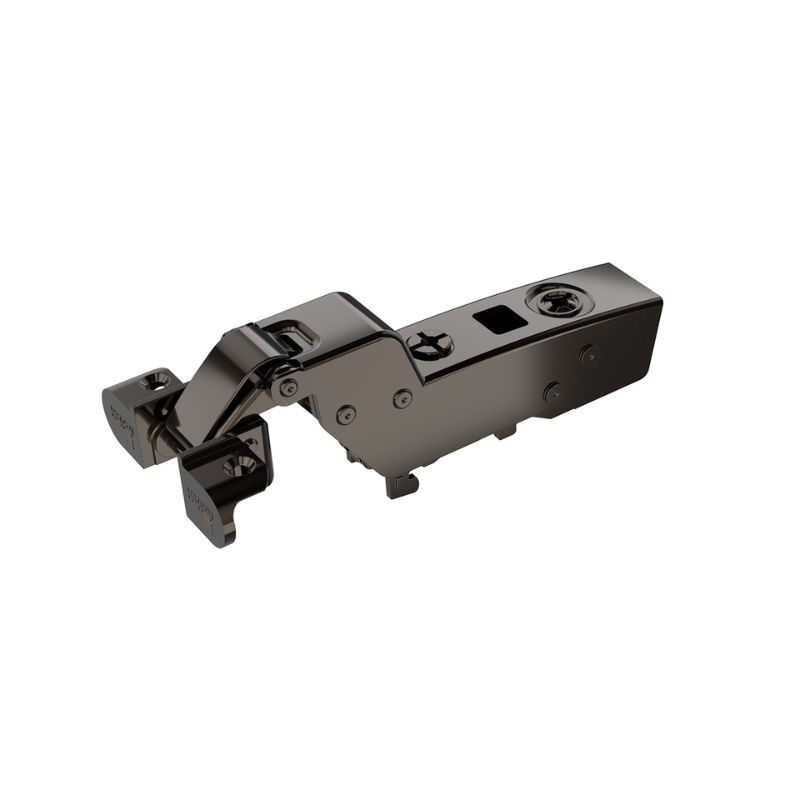 9091226 BISAGRA S/ACODADA SENSYS C/FRENO PTA ALUMINIO 8631I ALU OBSIDIAN BLACK HETTICH
