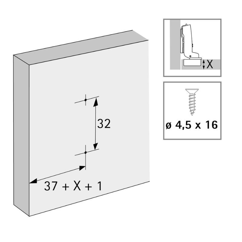 9071577 SUPLEMENTO SENSYS/INTERMAT 8099 C3 MT HETTICH