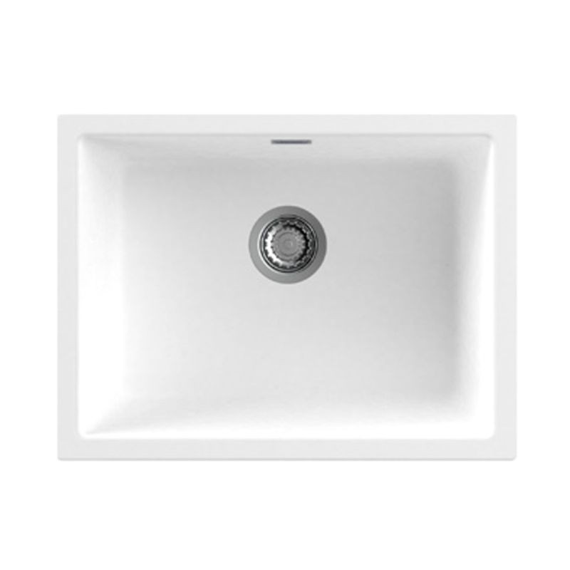 FREGADERO NORGRANITE 1S 55-40 1B WH BLANCO 4087 NODOR