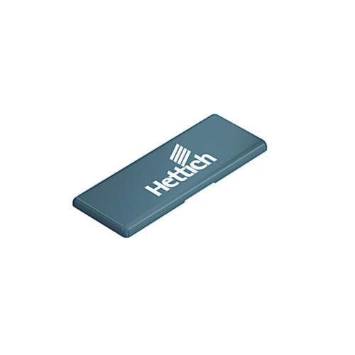 9099871 TAPA BRAZO P/BISAGRA 165º LOGO HETTICH BLANCO GRIS GRAFITA (RAL 7024) PLAST. HETTICH