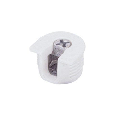 0065503 CONJUNTO UNION VB 35M/16 PLASTICO BLANCO HETTICH