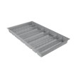 9194887 CUBERTERO REGULABLE 470/400 PLATA ORGATRAY 590 ATIRA HETTICH