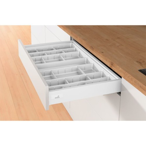 9194902 CUBERTERO REGULABLE 470/600 BLANCO ORGATRAY 590 ATIRA HETTICH 2