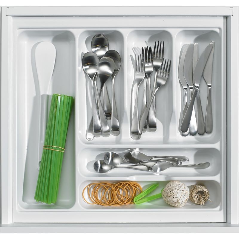 9194968 CUBERTERO RECORTABLE 441-520/501-600 BLANCO ORGATRAY 440 ARCITECH HETTICH