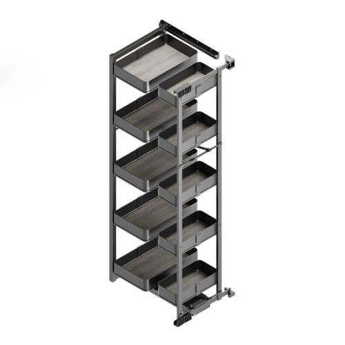 COLUMNA EXTRAIBLE HARMONY PUERTA BISAGRA 10 CESTOS ALT.1480MM MOD.45 8383935 EMUCA