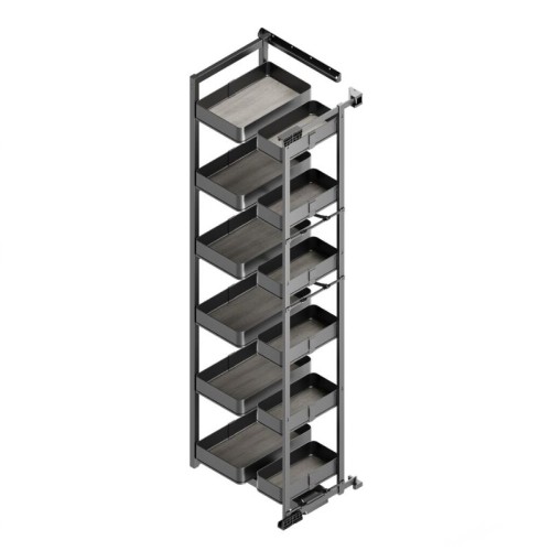 COLUMNA EXTRAIBLE HARMONY PUERTA BISAGRA 12 CESTOS ALT.1480MM MOD.60 8384135 EMUCA