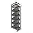 COLUMNA EXTRAIBLE HARMONY PUERTA BISAGRA 12 CESTOS ALT.1480MM MOD.60 8384135 EMUCA