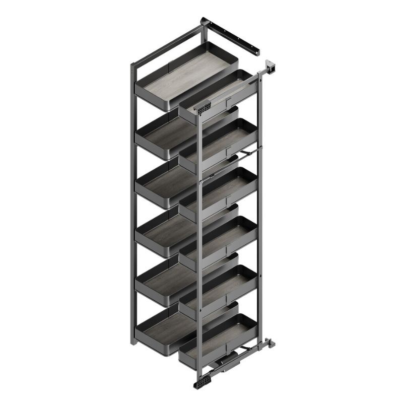 COLUMNA EXTRAIBLE HARMONY PUERTA BISAGRA 12 CESTOS ALT.1780MM MOD.60 8384235 EMUCA