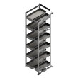 COLUMNA EXTRAIBLE HARMONY PUERTA BISAGRA 12 CESTOS ALT.1780MM MOD.60 8384235 EMUCA