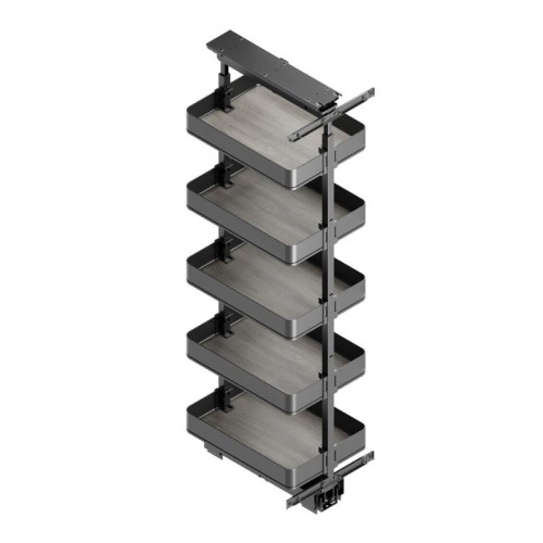 COLUMNA EXTRAIBLE GIRATORIA HARMONY 5 CESTOS ALT.1430-1730MM. MOD.40 8383735 EMUCA