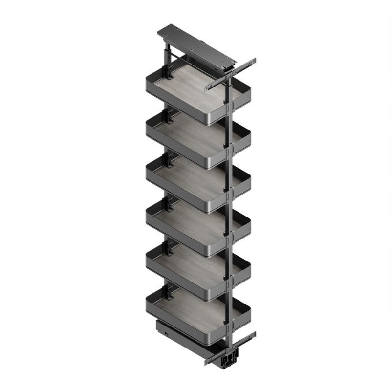 COLUMNA EXTRAIBLE GIRATORIA HARMONY 6 CESTOS ALT.1780-2080MM. MOD.40 8383835 EMUCA